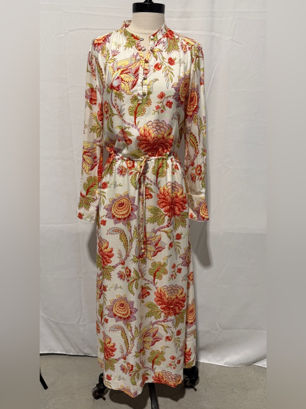 NWT J.McLaughlin Silk Blend Hannah Dress, Size XS, Cerulean Garden